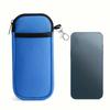 Double Pocket Sunglasses Case Portable Phone Shell Bag High Quality Glasses Case
