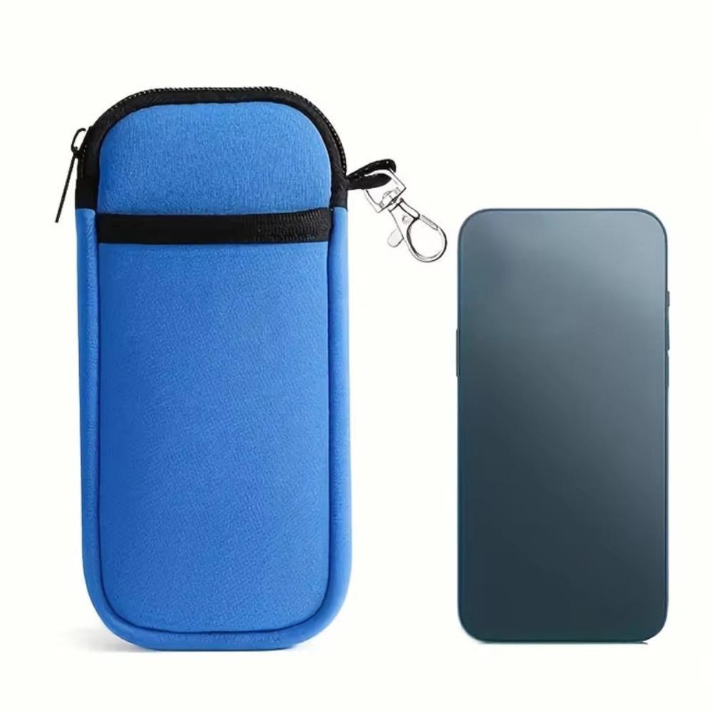 Double Pocket Sunglasses Case Portable Phone Shell Bag High Quality Glasses Case