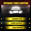 2X License LED Rear Light Plate Fit Silverado Chevy GMC Cadillac Escalade Sierra