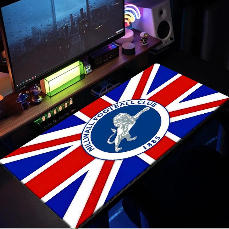 Millwall Fc Crest Design Mouse Pad, Rubber Base, Mouse Pad for Gamers and Office Use, Gaming Desk , Easy To Clean Mat Christmas Fan Gifts
