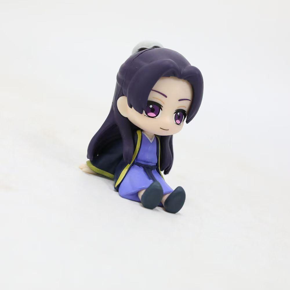 2 Stück/Set Die Apothekerin Maomao Jinshi Kwaii Stil Anime Figur Spielzeug PVC Modell Sammlerpuppe Geburtstagsgeschenk