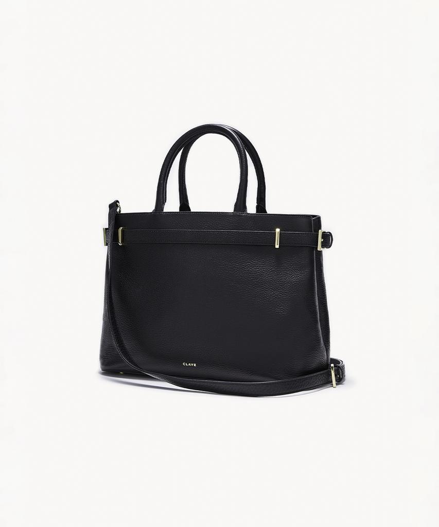 Clave Olivia Black Tote Bag