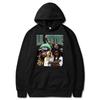 Hanorac cu imprimat Rapper Lil Wayne Bărbați Femei Hip Hop Rap Supradimensionat
