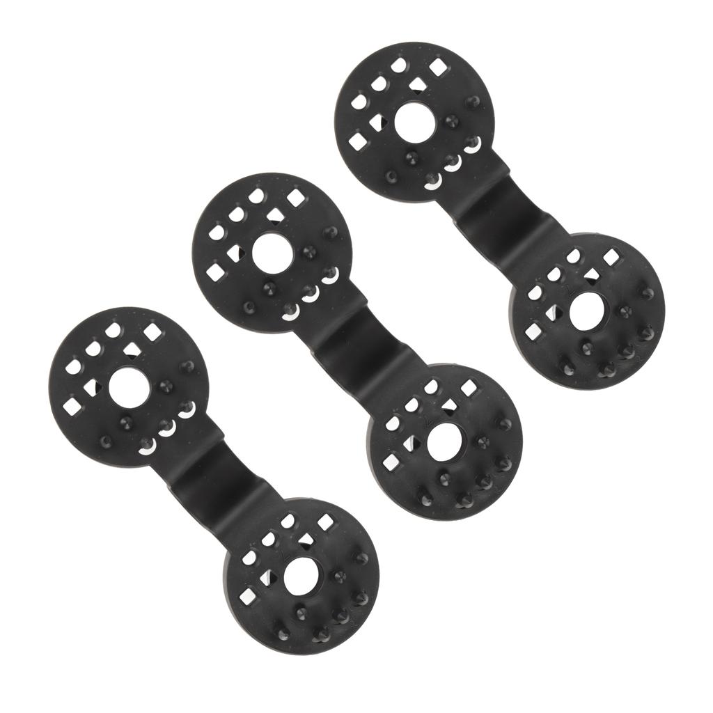 50 Pcs Shade Cloth Plastic Clips Round Sunshade Net Fixing Clip for Garden Netting Anti Bird Netting