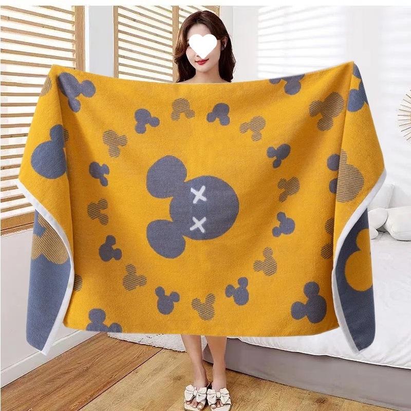 Premium All-Cotton Soft & Absorbent Bath Towel - Large Size for Adults and Kids