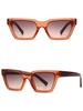  Cat Eye Sunglasses Women Fashion Multicolor Orange Shades UV400 Men Trending Gradient Sun Glasses