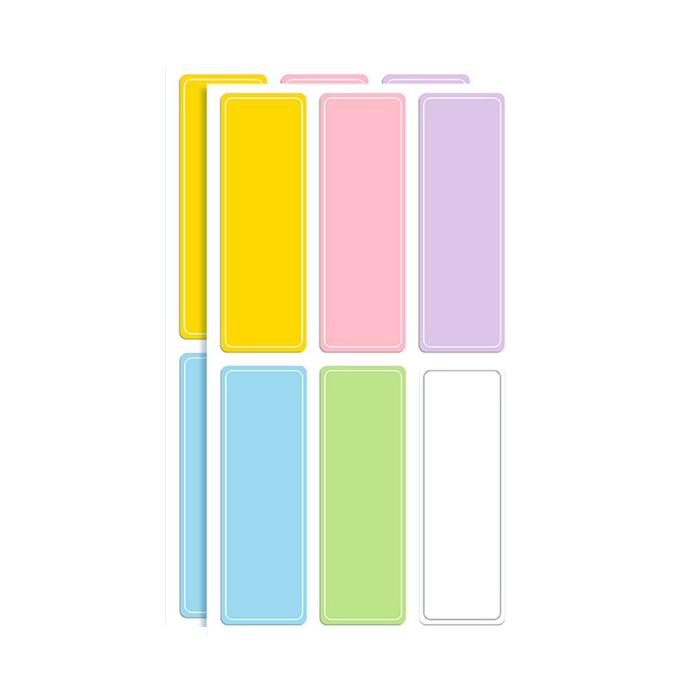 Table Desk Stickers Name Tag Sticker Subject Classification Nameplates Name Labels  Children