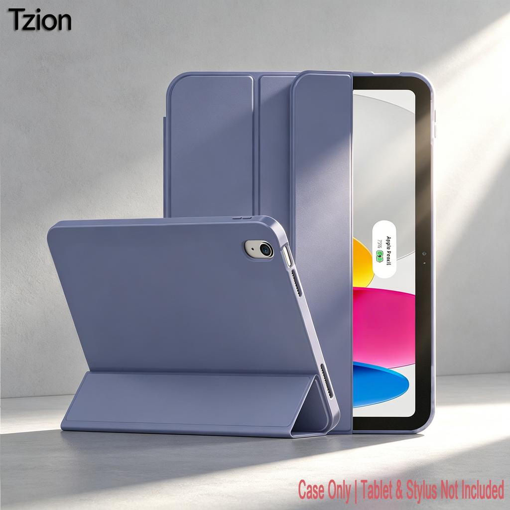 Case for iPad 10th Gen /(A16) 11th Gen , Trifold Stand Smart Cover for iPad 10.9/11 inch,Soft TPU Back, Auto Wake/Sleep