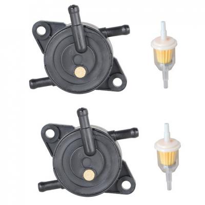 2 Pack Fuel Pump & Filter For Kawasaki 49040-7008 FR541V FR600V FR691V FR651V