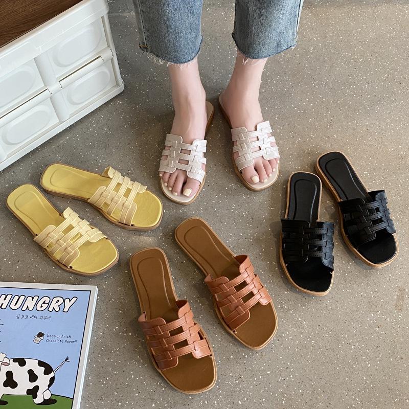 Papuci de vară cu plasă pentru femei: Sandale versatile de plajă, de casă și de exterior.