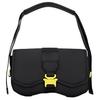 Casual Fashion Buckle Closure PU Shoulder Crossbody Tote Bag Women Bags Black 090388-01