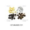 Nippon Himo Button Trading 12mm Pack of Antique Co., Ltd. Single-Sided Eyelets, #28, Hole, 100, Gold, F5-332