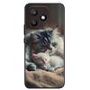 For Honor X8D Case Fashion Animal Painted Silicone Phone Back Cover For Honor X8d 4G 2026 Cases Soft TPU Shockproof Bumper Funda