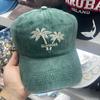 Șapcă unisex din bumbac spălat șapcă de baseball cu broderie din copac de cocos pentru bărbați, femei, îmbrăcăminte de stradă, pălării pentru tată