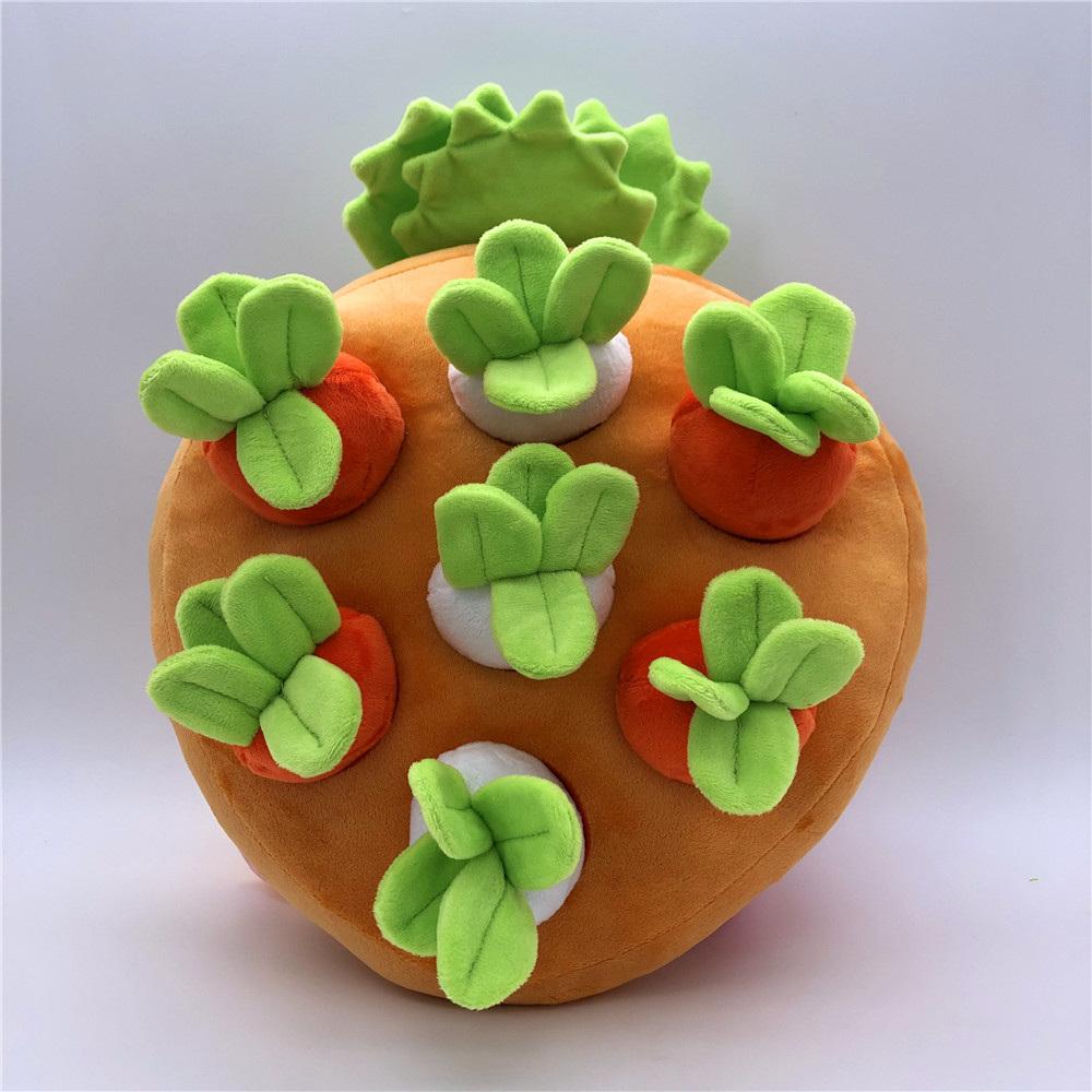 Vegetable Garden Carrot Plush Toy Pull The Carrot Parent-child Interaction Education Hands-on Ability Educational Plush Toys