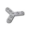 Non-Toxic Moc 10Pcs 32125 Plate Rotor 3 Blade Building Blocks Kit Propeller Board Bricks Particle Educational Toys Children Birthday Gifts