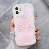 Silicone Phone Case For iPhone 11 6s SE 2020 16 7 8 Plus 13 15 14 Pro Max 12 XR Wave Shockproof Soft Love Heart Cover Funda
