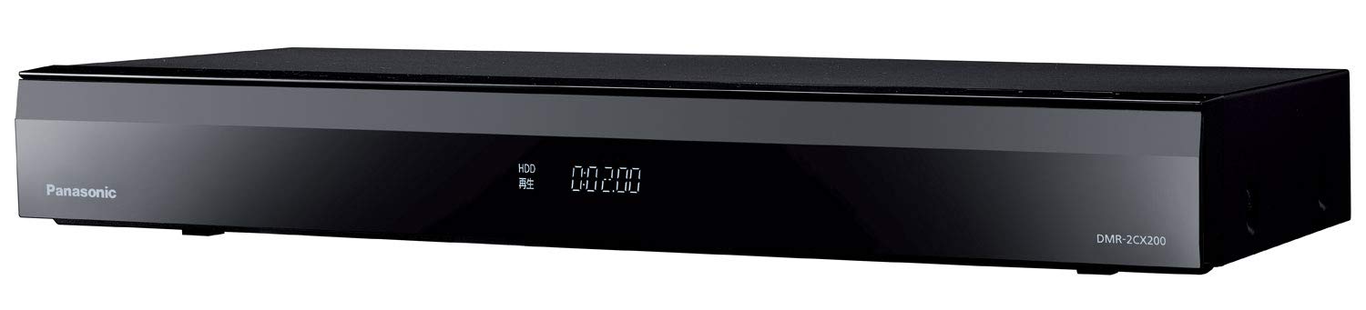 

Panasonic 2TB 7 Tuner Recorder Full Recording 6 Channel Simultaneous Recording 4K Upconversion Compatible Fully Automatic DIGA Blu-ray DMR-2CX200 чорний