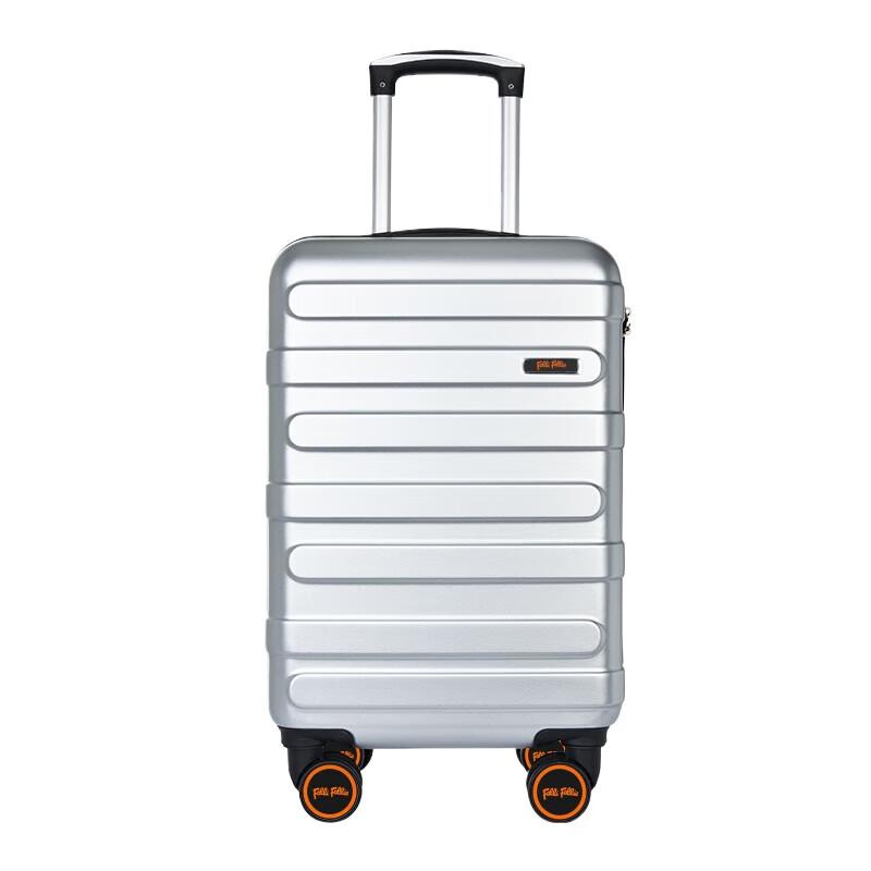 Folli Follie Striped Hardside Spinner Luggage