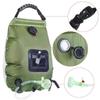 Tragbare Outdoor Camping Dusche Bad Wasserbeutel 20L Fassungsvermögen Sonnenschein Wärme Camping Badesack