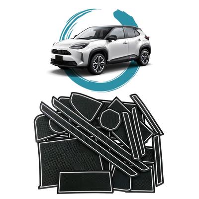 Ruiya and New Toyota Yaris Cross 2024 Rubber Interior Rubber Yaris Cross Yaris Cross Interior Pocket 17 Noise Custom Parts [For 2024.1 Later] Non-Slip