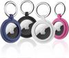 PZOZ 4-Pack AirTag Case, AirTag Keychain, Waterproof, Anti-Theft, Shockproof AirTag Protective Cover