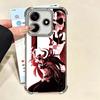 Anime Bleach Desgin Plating Phone Case For Xiaomi Redmi Note 14 15 Pro Plus 13 12 11 11S 11T 10 9S 9 5G Anti-Fall Airabag Cover