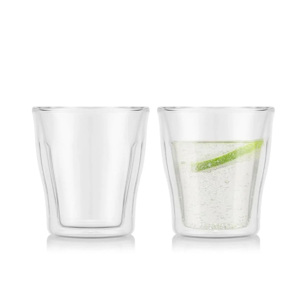 

COPENHAGEN Set of Insulates Hot and Cold and Freezer Authentic BODUM® Double-Walled Glasses, 250ml, 2, Drinks, Double-Walled, Heat-Resistant,