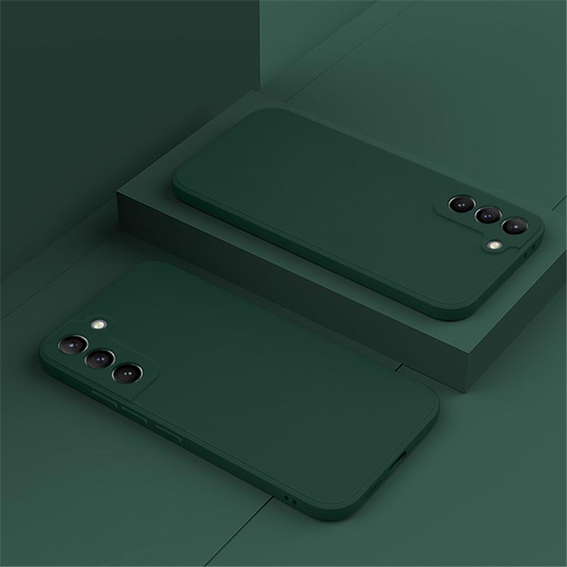 Square Liquid Silicone Soft Case For Samsung Galaxy A53 A33 A73 A23 A13 A22 A32 A52 A12 A51 M23 M13 M32 M53 S20 S21 S22 Ultra Plus Shockproof Cover