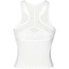 Nike Court Dri-FIT Slam Solid Tennis Tank Top Women Tops White DV3047-100