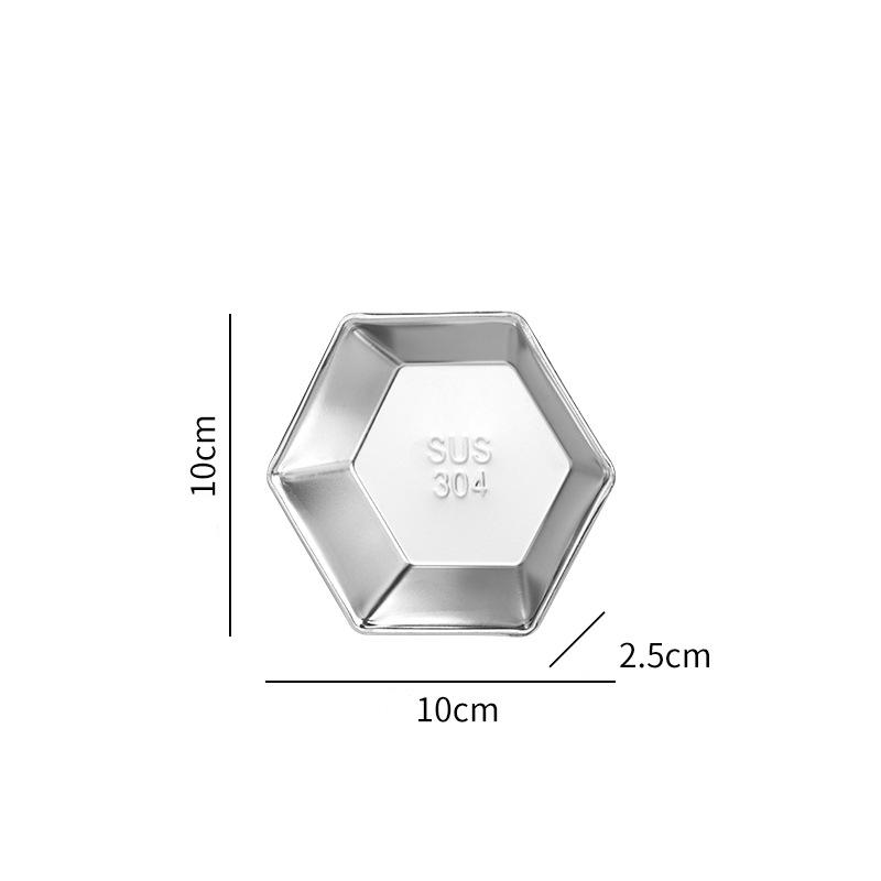 

Блюдо из нержавеющей стали для приправ, поднос для соуса, миска для макания в соус, уксус, чили, салат, тарелка для закусок, столовые приборы, кухонная утварь