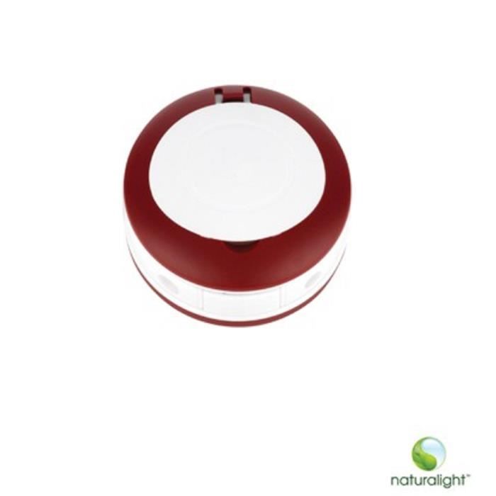 DAYLIGHT Portable Foldable LED Magnifying Lamp - 3X Magnification - 5.5cm Lens - White