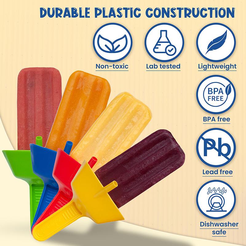 Drip-Proof Popsicle Rack Drip Free Ice Holder No Mess Free Frozen Treat Rack Popsicle Holder With Straw For Kid Ice Cream Summer