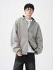 Men's Trendy Rogue Double Zipper Hooded Sweatshirt - Autumn/Winter Loose Casual Sports Cardigan Jacket