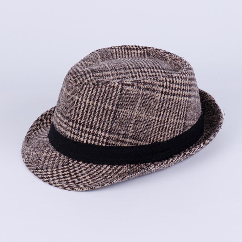 Herren Herbst/Winter Fedora: Outdoor-Stil für Mittelalte und Ältere, verdickt für Sonnenschutz