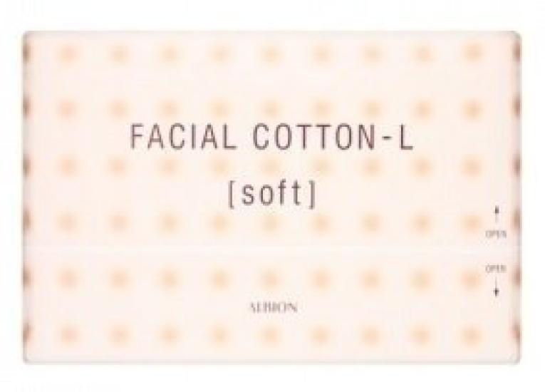 

ALBION Facial Cotton Large 120 Sheets Pads, (Soft),