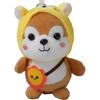 Cute Puppy Akita Dog Little Fox Plush Toy Corgi Small Mini Doll Hanging Decoration