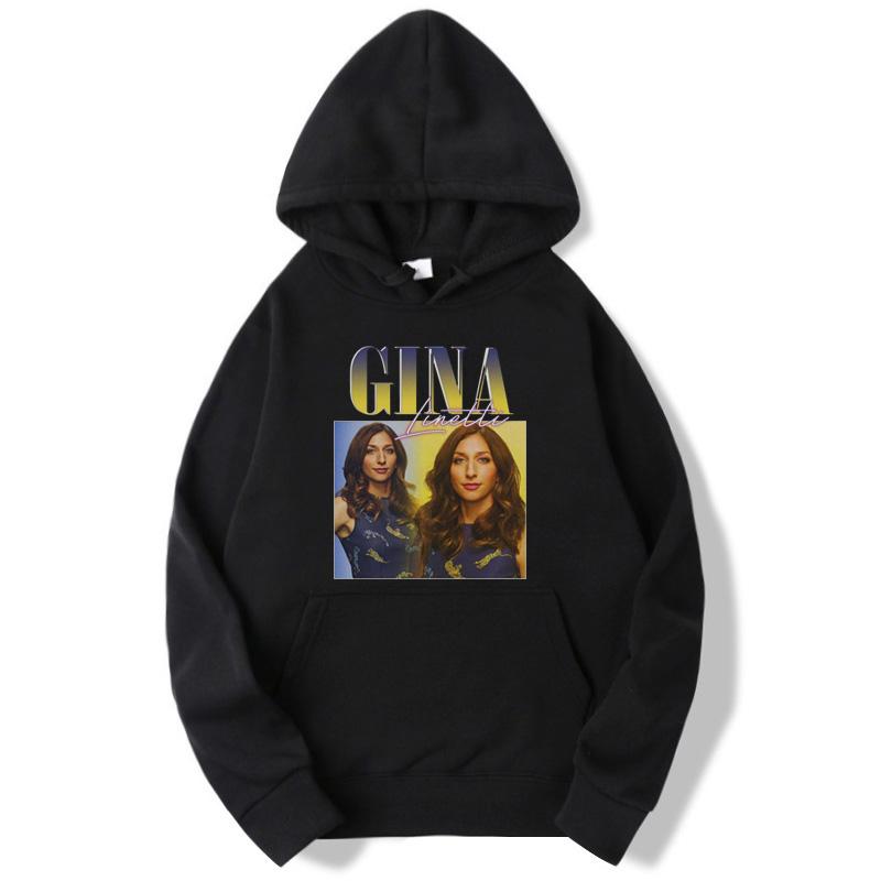 

Autumn And Winter Fleece Hooded Sweatshirts Gina Linetti Vintage Hoodies Unisex New Fashion Streetwear Tracksuit Unisex