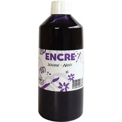 500 Ml Bottle of Black Drawing Ink