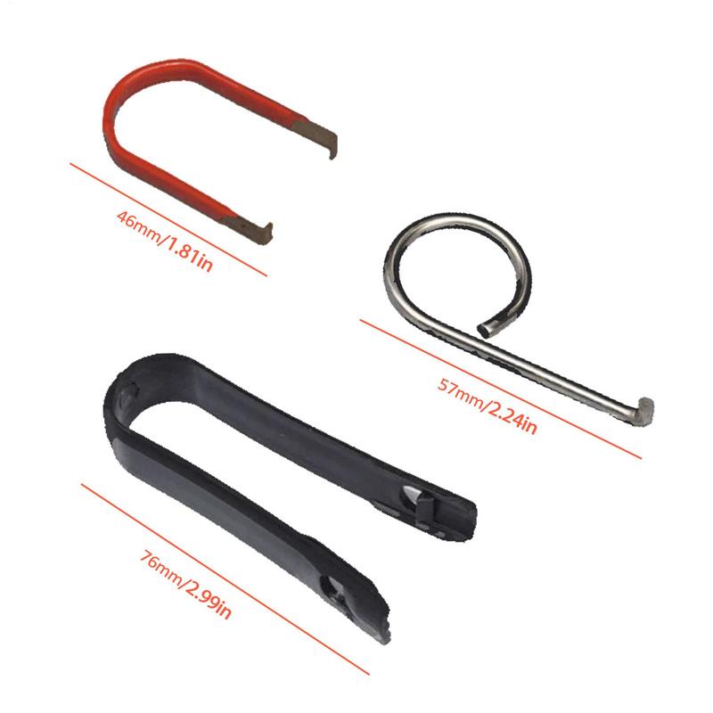 Wheel Cover Remover 3pcs Car Wheel Bolt Nut Caps Extractor Removal Puller Tools Center Cover Dismantle Hook Clips Repair Tool