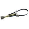 Car Auto Oil Filter Removal Tool Cap Spanner Strap Wrench 60mm To 120mm Diameter Adjustable