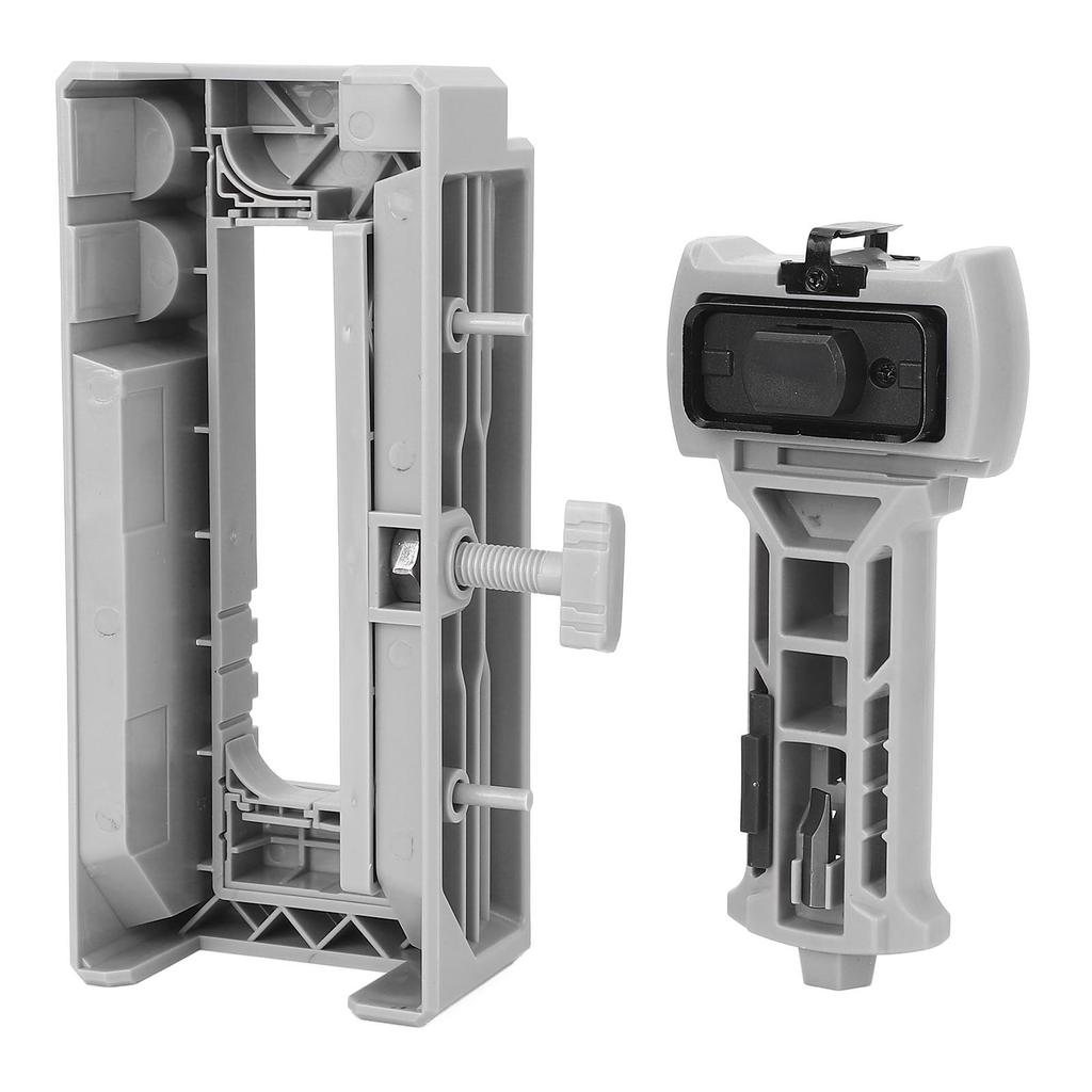 Door Hinge Latch Installation Kit Gray Accurate Adjustable Plastic Door Hinge Jig and Latch Installation Kit