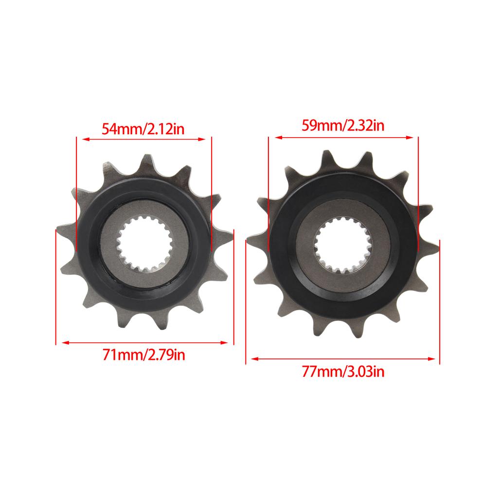 For Benelli BN251 TRK251 Leoncino 250 TNT25 2016-2025 520-14T Silent Durable Motorcycle Front Drive Sprocket Parts