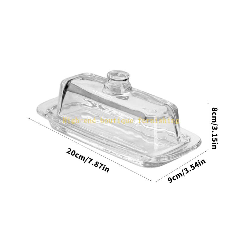  Multipurpose Glass Dish For Candy Cheese Elegant Presentation Tray for Fruit  Practical Kitchen Organizers