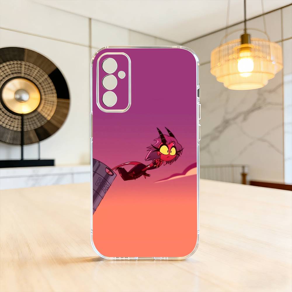 H-Helluva Boss M-Millie  Phone Case Transparent Silicone Soft For SamsungA10,12,20,21S,30,31,40,50,51,52,70,71