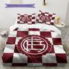 Club Atletico Lanus Pattern Bedding Home Decoration Birthday Gift (1 * duvet cover + 2 * pillowcase, without core)