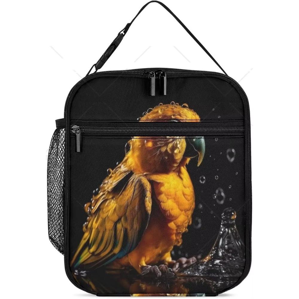 Animal Lion Cooler Insulated Lunch Bag for Women Men Adults Portable Reusable Laige Capacity Cool Bag Lunch Box for Work