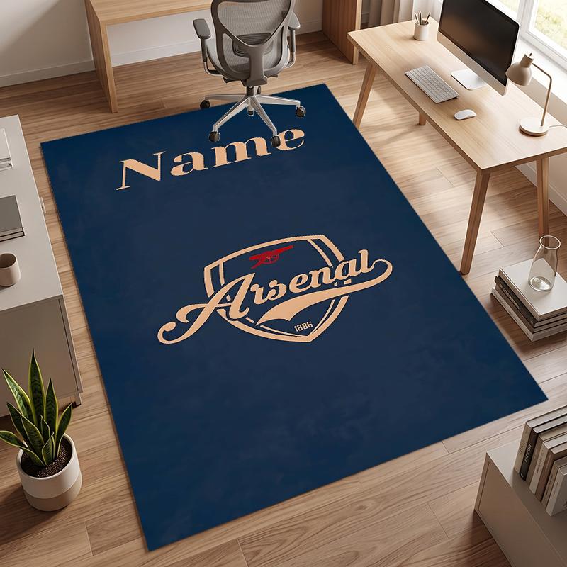 Arsenal (1) Personalisierter Name Büro Teppich Stilvolle Dekoration für Wohnzimmer Schlafzimmer Küche