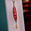 Tibetan Cultural Necklace: Agate Seven-Eyed and Five-Eyed Dzi Beads