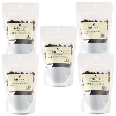 Biomarket Biomarche Organic Raisins 120g X5 Set